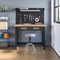 Seville Classics UltraHD Lighted Workcenter w/ Wood Top and Pegboard